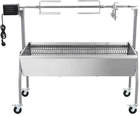 Genérico Parrilla De Barbacoa con Asador Y Motor Eléctrico,Casa y jardín,Cocina y Comedor,Electrodomésticos de Cocina,Barbacoas-40236