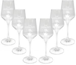 Glenlivet The Nosing-Glas Gläser-Set - 6x Nosing-Gläser 2/4cl geeicht