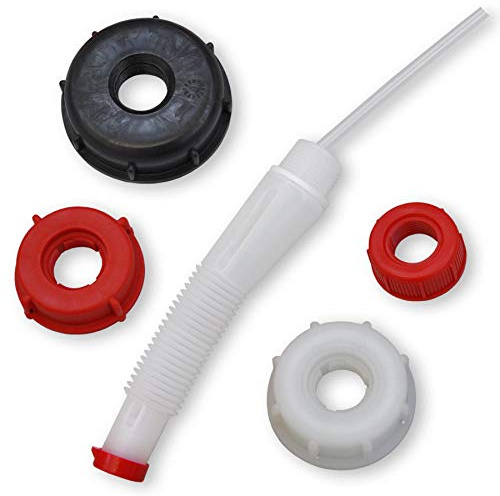plasteo® Ausgießer UNIVERSAL Zubehörset für alle Kanisteröffnungen DIN 45 51 61 71