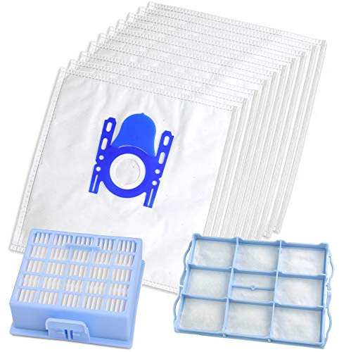 10 Staubsaugerbeutel Filtertüten und Filter passend für Siemens VS, VSZ, VZ, Z3.0 Synchropower