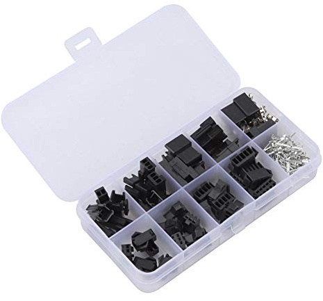SM-Plug, 200 Stück, JST-2,54 mm, 2/3/4/5-polig, männlich, weiblich, Cavalier Spindel, Anschluss für Gehäuse, Crimpstifte, männlich und weiblich, elektrische Klemmen