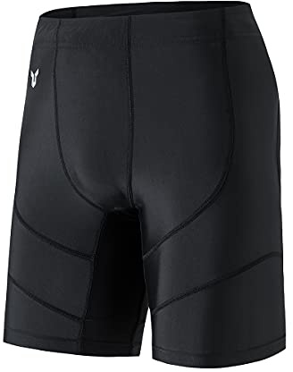 HUGE SPORTS Homme Maillot de Bain Jammers Short de Surf pour Plage Sport Natation Plongée Noir 3XL