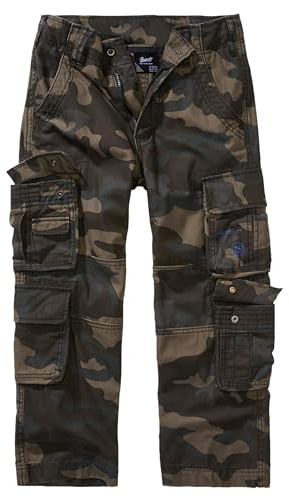 Brandit Kids Pure Vintage Pants, Farbe: darkcamo, Größe: XXL170