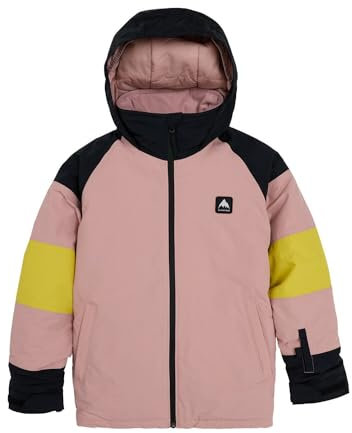 Burton Girls' Hard Snowboard Jacket, Powder Blush., L