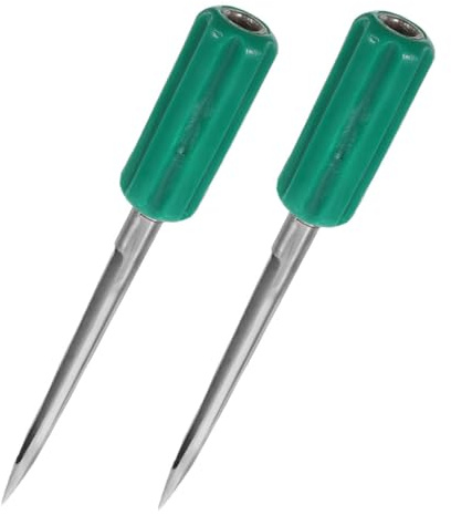 Toyvian Échantillonneur De Grains en Acier Inoxydable Et Plastique pour Échantillonnage du Sol Céréales Agricole 30cm Léger Solide Poignée Ergonomique Usage Professionnel