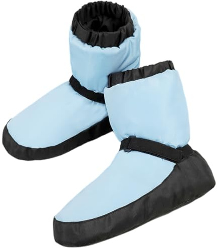 Hixingo Botas Calentamiento Ballet, 34-45 Zapatillas de Ballet Mujer Invierno Cálidas Botas de Calentamiento Ballet Gomas de Sujeción para Práctica de Baile