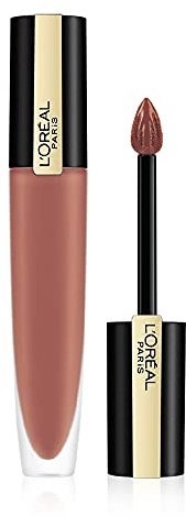 L'Oréal Paris Lipstick, Liquid Format with Matte Finish, Oil-In-Water Formula, Breathable and Lightweight Feel, Non-Flaking, Colour: 150 I Dominate, 7ml