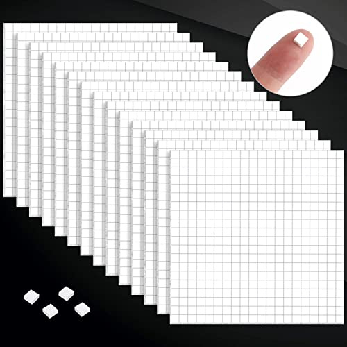5600 Stück 3D Klebepads Doppelseitig Schaumstoff Klebepads, 5 * 5 * 3mm Selbstklebend Klebepunkte Doppelseitig Schaumstoff Klebestreifen Klebekissen zum Basteln für Scrapbooking Papier Kunststoff