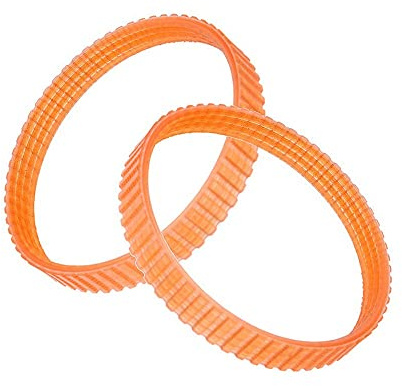 Cinghia di trasmissione per pialla adatta per Makita N1900B, cinghia di trasmissione per pialla elettrica, 2 pezzi/confezione
