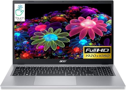 Acer Aspire 3 Touch Slim Laptop en azul Ryzen 5 de 4 núcleos hasta 4.3 GHz, 8 GB de RAM 512 GB SSD 15.6 pulgadas FHD Web Cam WiFi HDMI W11 Pen (A315B - Renovado)