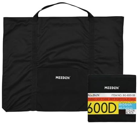 MEEDEN A2 Bolsa de Transporte para Artistas, Bolsa portátil para Tablero de Dibujo, Bolso de Hombro para Tablero de Bocetos al Aire Libre para Dibujar y Pintar Bocetos (45 X 60 cm)