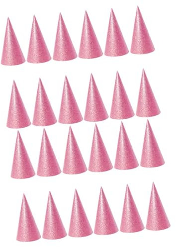 KITANDOVE Stk Geburtstagskrone Kinderkrone Halber Geburtstagshut Partyhüte für Kinder Geburtstagskinder festival kopfbedeckung Partyhüte für Erwachsene Kleinkindkrone -Krönung Rosa