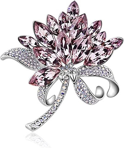 JYBNBBE Ansteckblume für Damen, Hochzeitsmantel, Accessoire, dekorative Blumen, Brosche, Kleid, Schal, dekorativer Schmuck, Geschenke,6.0 * 5.2cm