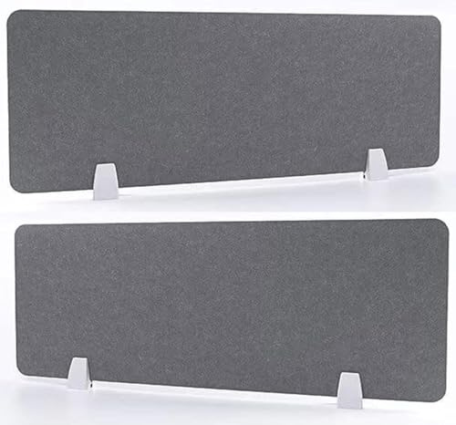 WENNEWU Cloison De SéParation Acoustique à Pince Panneau De Confidentialité Autoportant Cloison De SéParation De Bureau Insonorisante Cloisons Acoustiques Amovibles,E,30 * 120CM