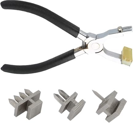 Heavy Duty Pelle Hole Puncher Con 1/2/4 Spina Foratura Pinze per Lavori Artigianali Ad Alte Prestazioni Puncher