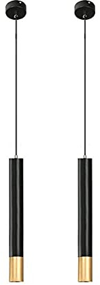 Paquete de 2 Focos de Acento para Techos Suspendidos, Lámparas de Techo para Comedores Y Restaurantes, Luminarias de Techo Modernas para Islas de Cocina/6000K/6000K