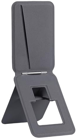 Ergonomic Phones Mounting Brackets with Strong Adhesive & Foldable Design for Streaming Browsing & Driving Gift Card Wallet Phones Stand