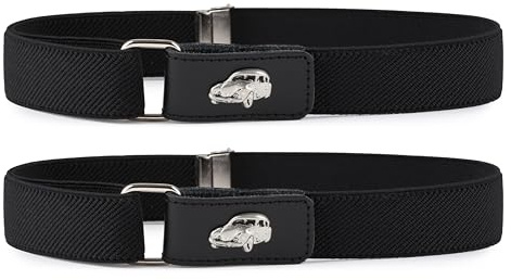 Ladeheid Jungen Gürtel Elastik-Gürtel 1-6 Jahre 34-65 cm P15S