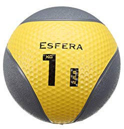 Trendy Sport Esfera Rubber Medicine BallØ 19cm gelb 1KG