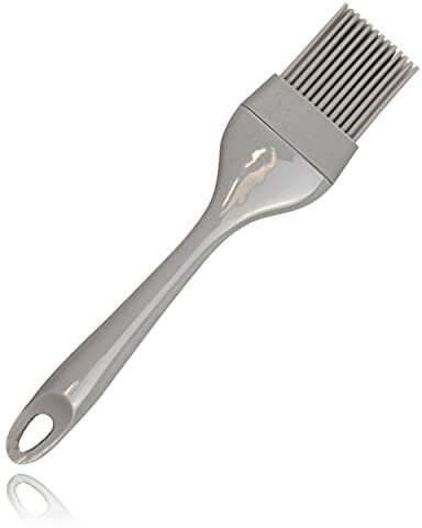 Silicone Pastry Brush | Grill Brush Basting Pastry Cooking Brush | Non-Stick Baking Tools Kitchen Utensils | Grey
