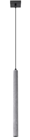 SOLLUX lighting Hängelampe Pendelleuchte Hängeleuchte Deckenlampe Lampe Decke Stahl 1 Flammig 25 x 25 x 104 cm Pastelo
