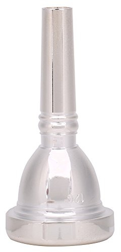 Embout de Trombone Alto plaqué Argent, Compatible avec les Trombones Alto Standard