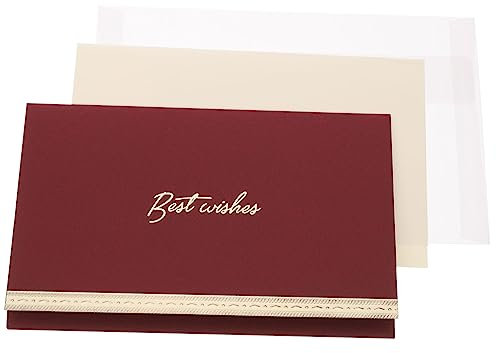 EXCEART 3st Hochzeitsrede Handkarte Hand Der Hochzeitsrede Handkarten Für Das Eheversprechen Handliche Gelübdekarten Grußkarten Drucken Hochzeitsbücher Papierstau Süss Braut Hochzeitskarte