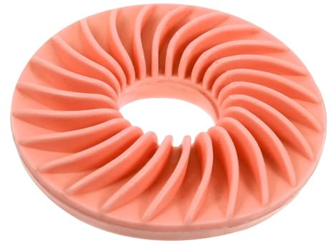ROMISBABA Bol De Nourriture Anti-avalement pour Chiens Disque De Nourrissage Lente Accessoire De Jeu pour Chiots Améliore La Digestion Et Interaction