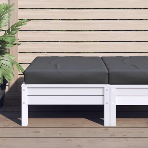 Cuscino per pallet esterno impermeabile con imbottitura in morbida schiuma, tessuto Oxford durevole e traspirante, per giardino, patio, ottomano o soggiorno