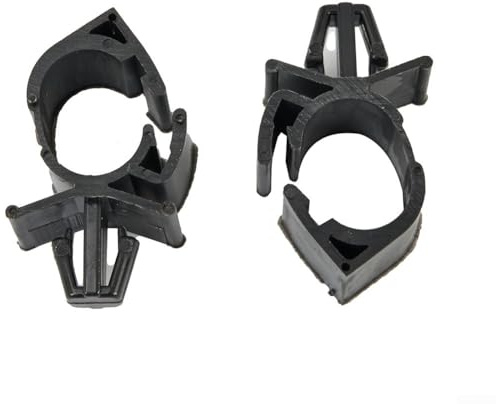 10 pezzi di fissaggio per cablaggio auto per clip fisse con morsetto automatico per percorso, ideali per il routing e l'organizzazione dei cavi automobilistici