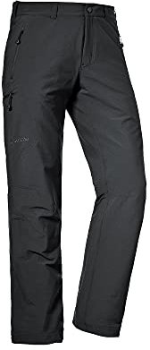 Schöffel Herren Pants Koper W, warme Wanderhose für den Winter, wasserabweisende Outdoor Hose für Männer mit weichem Futter, black, 56