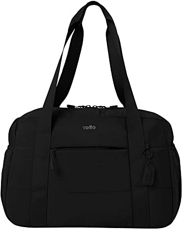 Totto - Bolso Fatima - Comodidad - Estilo y Funcionalidad en un Solo Accesorio - Negro