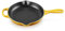 Le Creuset Signature Enamelled Cast Iron Skillet Frying Pan With Helper Handle and Two Pouring Lips, 23 cm, Nectar, 20182236720422