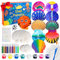 Eleanore's Diary Kids Sea Shell Painting Kit, Arts & Crafts Painting Gifts for Boys Girls, DIY Creative Craft Activities Toys for Age 5 6 7 8 9 10 11 12 Year Old, Birthday Easter Rainy Day Gifts