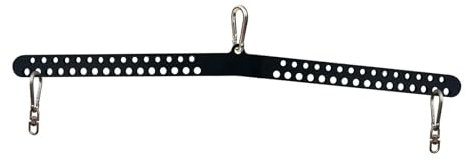 LOVIVER LAT Pull Down T Bar Spreader Bar Pulldown Machine Handle Cable Row Attachments LAT Pulldown Attachments for Exercise Home Gym, 98cm