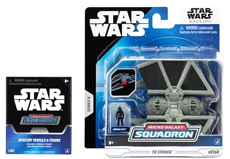STAR WARS Micro Galaxy Squadron Droid Tri-Fighter Mystery Bundle - 3-Inch and 2.5-Inch Vehicles with Accessories (Amazon Exclusive)