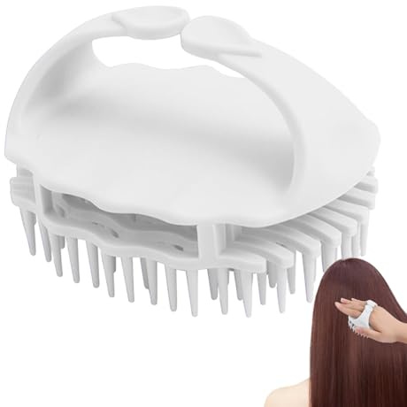 Meindin Kopfhaut-Massagebürste | Kopfhaut-Massagegerät | weiche Kopfhautbürste für Männer, Frauen, Kinder, sanfter Kopfhautschrubber für entspannende Kopfmassage