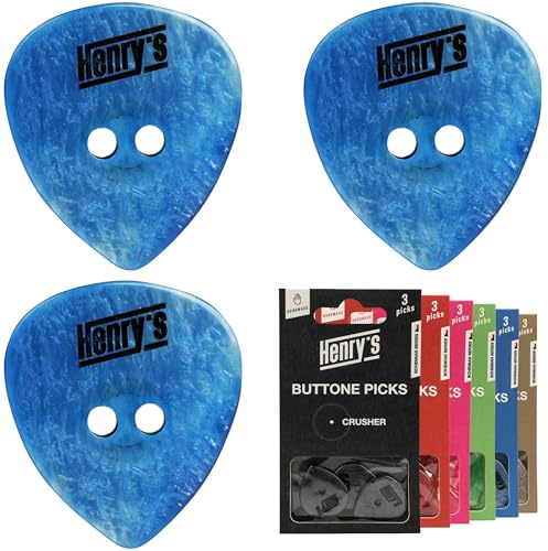 3 Premium Plektren für Gitarre Shredder - Geschenk für Gitarristen - Plectrum für Akustikgitarre Plectrum für E-Guitar - Gitarren Zubehör