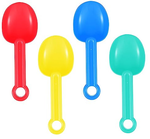 BESPORTBLE 12piezas Juguetes De Pala De Arena para Coloridos Palas De Playa para Aire para Playa Piscina o Jardín