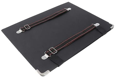 jojofuny Artist Drawing Board Organizer mit Verstellbarem Schultergurt Outdoor Zeichenmappe für Künstler für Skizzen und Zeichnungen Schwarz