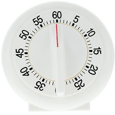 Warmhm Timer Meccanico Manuale Contaminuti Minuti per Strumento e Portatile per Uova e Dolci