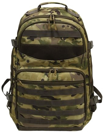 MYDAYS OUTDOOR Tactical Hunting Back pack for Men,Military Molle Backpack,Assault Pack,37L EDC Hiking & Motorcycle Backpack (CP Camouflage)