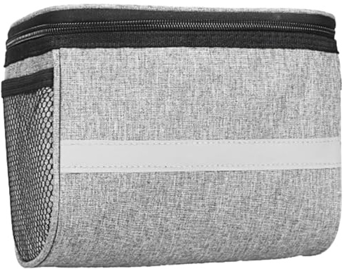 Whoasyst Bicycles Handlebars Bag Bike Panniers Coolers With Reflective Strips Front Handlebars Storage Pouches Cycling Accessory Bicycles Panniers Coolers With Reflective Strips