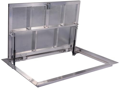 Coperchio Botola Alluminio 700 mm x 1000 mm (P) Porta Pavimento Chiusino Sigillo Portello ispezione Botola ispezione