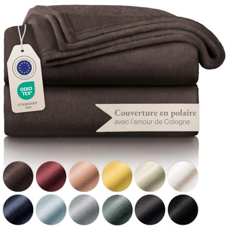 Blumtal Coperta Pile 150x200cm - Coperto Plaid Super morbida - Certificata OKEO-Tex - Winter Blanket