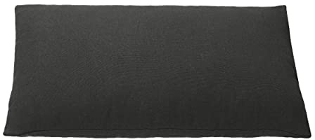 EGLO LIVING Kissen Iles, Couch Zierkissen Basic | Dekokissen aus Polyester und Baumwolle in Schwarz, Kissenbezug mit Inlett, Sofakissen 50x30 cm