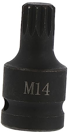 DOITOOL Brake Caliper Sleeve Triple Square Socket for Car Brake Tools Steel Socket Used in and Car Maintenance Scenario