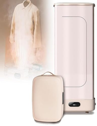 DDZJTPP Plancha De Vapor Vertical Inalámbrica Automática De 800 Vatios Elimina Rápidamente Las Arrugas Y Refresca La Ropa, Vaporizador De Ropa Colgante Plegable para Ropa Y Telas