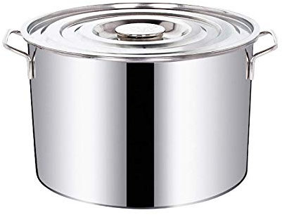 OQHAIR Olla de Acero Inoxidable, Olla para Preparar Cerveza casera, Olla para cocinar, Olla para cocinar Grande
