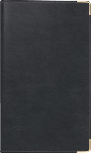 rido/idé Taschenkalender Mod. Taschenplaner int. 2026 | A6, Kunstleder, schwarz
